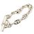 Hermès Bracciale con Charms Hermes Chaine d'Ancre MM 14-Link Argento - vista 4