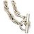 Hermès Bracciale con Charms Hermes Chaine d'Ancre MM 14-Link Argento - vista 5