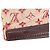 Borsa a tracolla Louis Vuitton Monogram Mini Françoise Rosso Fuschia - vista 9