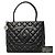 Timeless Chanel Matelassé Coco Mark Reissue Tote Bag Schwarz - Ansicht 8
