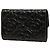 Chanel Coco Mark Camellia Visitenkartenetui Schwarz - Ansicht 2