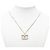Collana con ciondolo a catena Chanel Coco Mark Bijou D'oro - vista 7