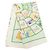 Hermès Foulard Hermes Carre 90: Le jeu des petits bonheurs Bianco Multicolore - vista 2