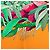 Hermès Pañuelo Hermes Carre 90 Au Coeur de la Vie Multicolor Naranja - vista 6