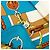 Hermès Lenço Hermes Carre 90 Chateau de Arriere Azul Multicor - vista 6