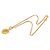 Collana Vintage Chanel Coco Mark 95A D'oro - vista 3