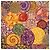 Hermès Foulard Hermes Carre 90 Reves d'Escargots Multicolore - vista 5