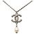 Colar Chanel Coco Mark Prata