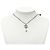 Colar Chanel Coco Mark Prata - vista 6