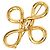 Spilla Vintage Chanel Coco Mark D'oro
