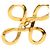 Spilla Vintage Chanel Coco Mark D'oro - vista 5