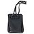 Hermès Hermes Vespa Leder-Beuteltasche Schwarz - Ansicht 2