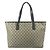 Borsa Gucci GG Supreme Logo Beige Marrone scuro - vista 2