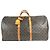 Borsa Louis Vuitton Monogram Keepall 60 Marrone - vista 2