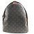 Borsa Louis Vuitton Monogram Keepall 60 Marrone - vista 4