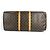 Borsa Louis Vuitton Monogram Keepall 60 Marrone - vista 5