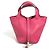 Hermès Hermes Bicolor Picotin Lock PM 18 Handbag Pink Red