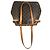 Bolso Louis Vuitton Monogram Batignolles Horizontal Castaño - vista 9