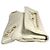 Borsa Balenciaga 327079 Studded Giant Envelope Bag Bianco D'oro - vista 2