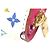 Louis Vuitton Monogram Multicolore Bi-fold Wallet Pink White - view 9