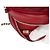 Borsa a tracolla Chanel Matelassé Coco Mark con catena Rosso - vista 6