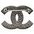 Broche Chanel Coco Mark Negro - vista 3