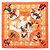 Hermès Hermes Carre 90 Feria de Sevilla Schal Mehrfarben Orange