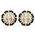 Orecchini a clip Chanel Coco Mark Chain Nero