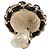 Orecchini a clip Chanel Coco Mark Chain Nero - vista 3
