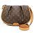 Bolsa de Ombro Louis Vuitton Monogram Menilmontant PM Marrom Monograma