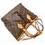 Borsa Louis Vuitton Monogram Palermo PM Marrone Monogramma - vista 5