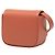 Céline Borsa a tracolla/pochette Celine Triomphe Mini Claude Rosso - vista 2