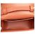 Céline Borsa a tracolla/pochette Celine Triomphe Mini Claude Rosso - vista 4