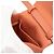 Céline Borsa a tracolla/pochette Celine Triomphe Mini Claude Rosso - vista 6