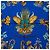 Hermès Foulard Hermes Carre 90 LES FETES DU ROI SOLEIL Blu Multicolore - vista 3