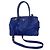 Sac à main 2-Way en cuir bleu Prada - vue 10