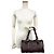 Borsa a mano Mini Boston Intrecciato Bottega Veneta Marrone - vista 12