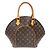 Louis Vuitton Ellipse MM Handbag Brown