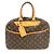 Borsa Louis Vuitton Deauville Marrone