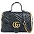 Borsa a tracolla Gucci GG Marmont Small Nero