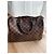 Borsa a mano Louis Vuitton Speedy 30 Damier Ebene Marrone - vista 14
