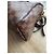 Borsa a mano Louis Vuitton Speedy 30 Damier Ebene Marrone - vista 8