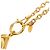 Collana con ciondolo Chanel Coco Mark Rhombus Rogue con catena D'oro - vista 4