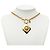 Collana con ciondolo Chanel Coco Mark Rhombus Rogue con catena D'oro - vista 6
