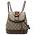Gucci Ophidia GG Supreme Mini-Rucksack Braun
