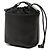 Bolsa Pouch com cordão e placa de logo Triangle Prada Preto - vista 2