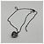 Pendente Cuore CC Chanel in resina impreziosita da metallo e cristalli 60 cm Argento - vista 2
