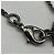 Pendente Cuore CC Chanel in resina impreziosita da metallo e cristalli 60 cm Argento - vista 5