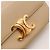 Céline Borsa a tracolla Triomphe in pelle di vitello liscia Beige - vista 7