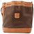 Céline Celine Macadam Bucket Bag Braun